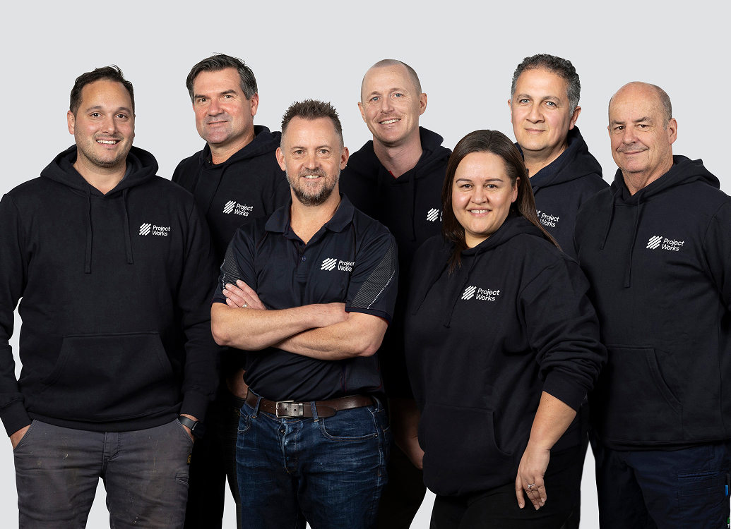 project works team photo